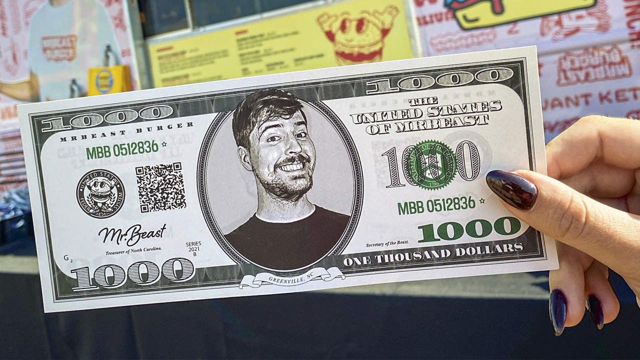 448 Mr Beast dollar freeimage