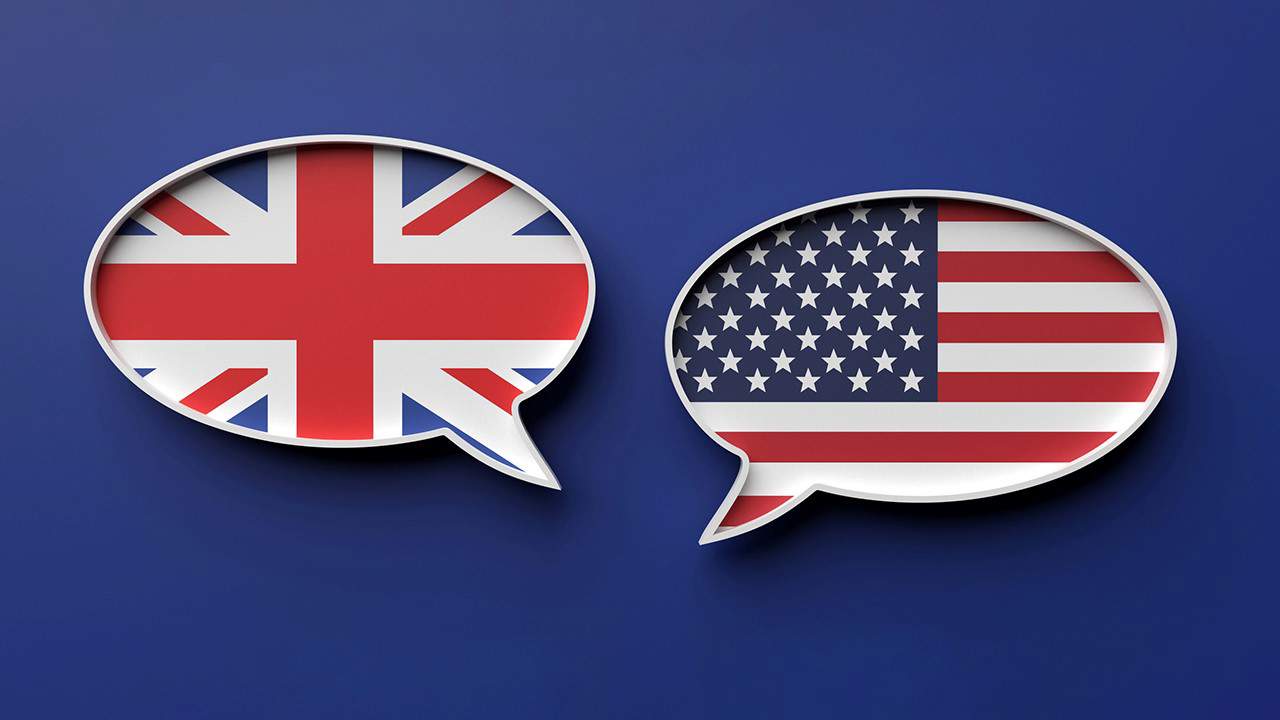 Diferencias entre ingles britanico y americano