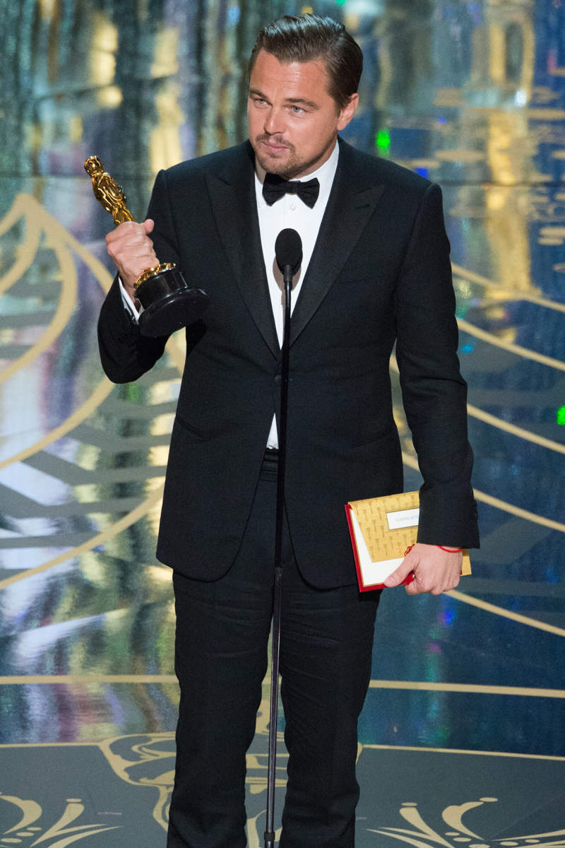 Premios Oscar discursos DiCaprio