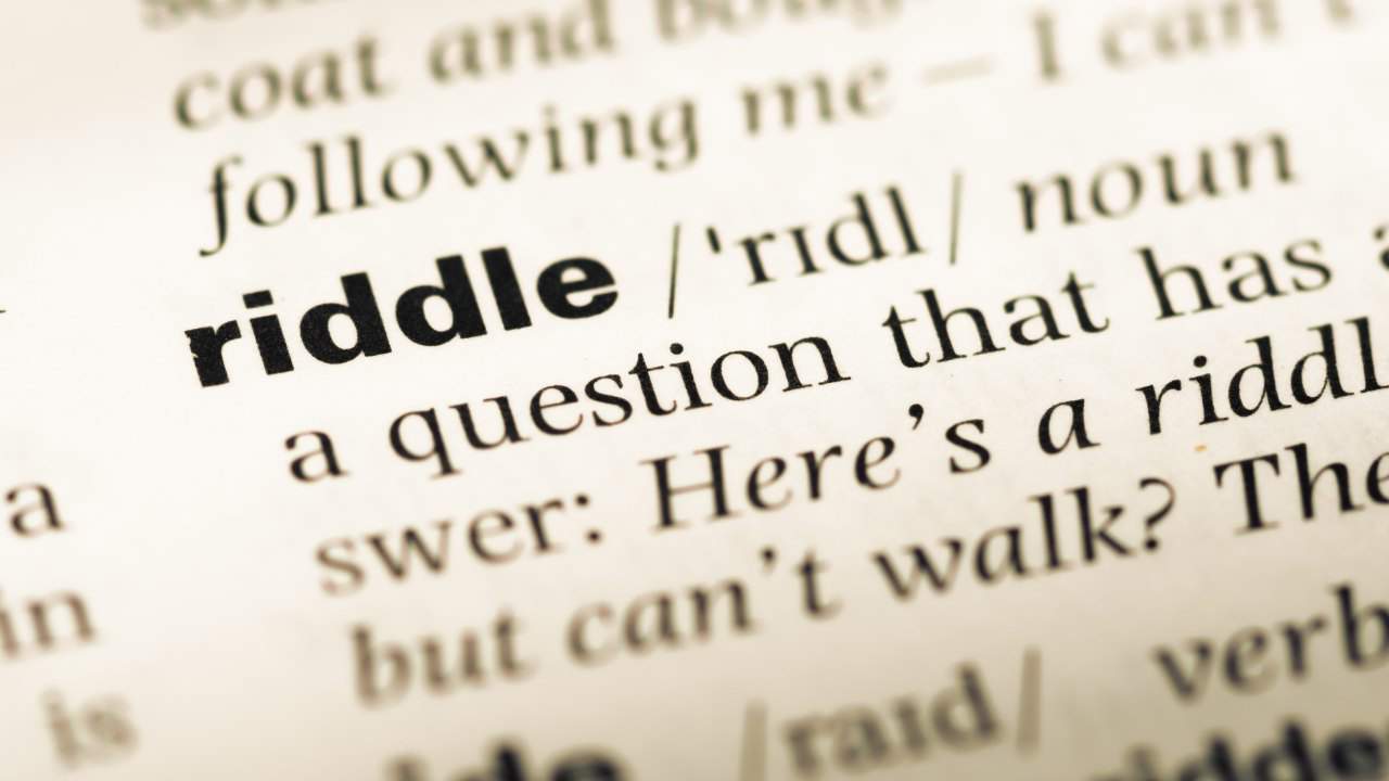 Riddles: acertijos en inglés
