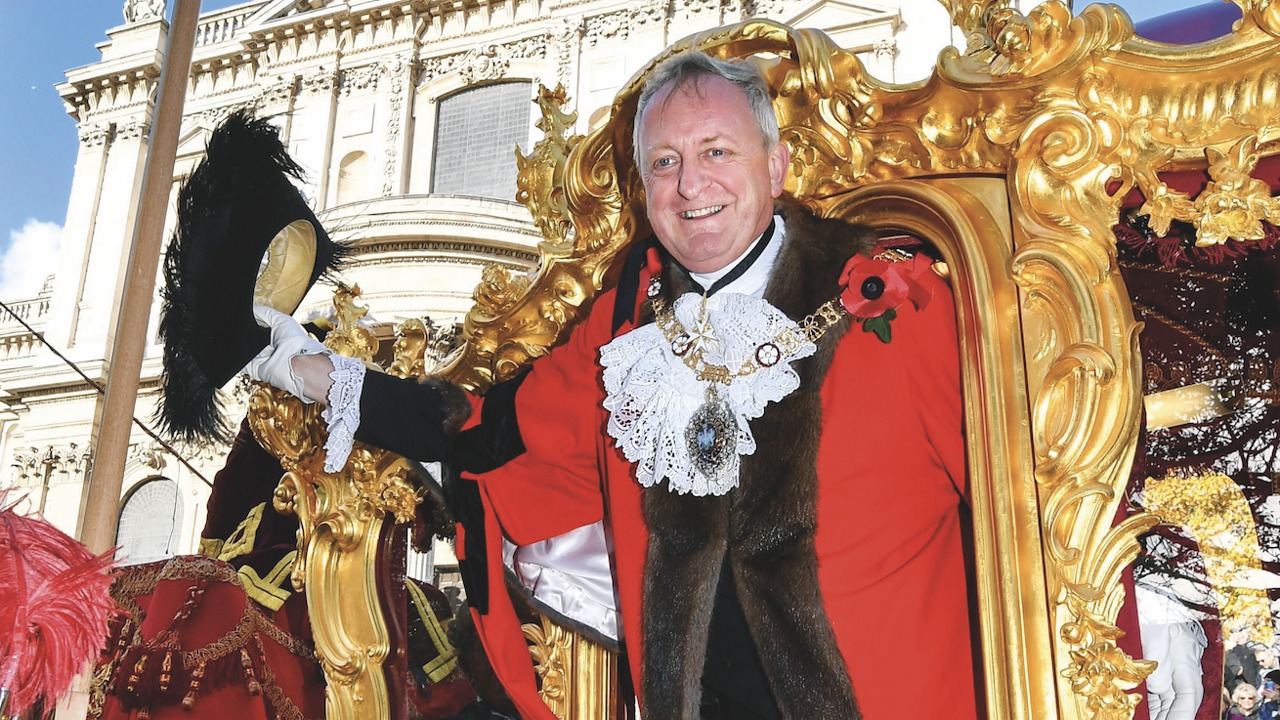 Lord Mayor of London Peter Estlin.