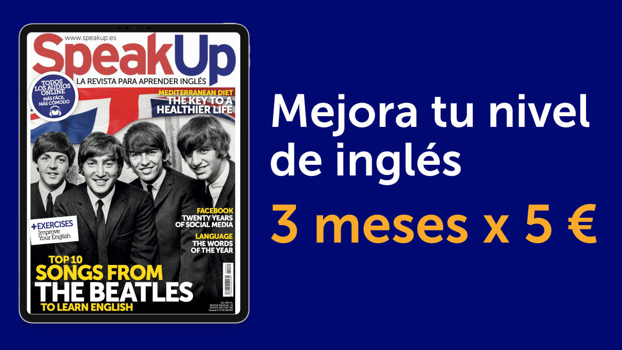 ¡Mejora tu nivel de inglés con Speak Up!