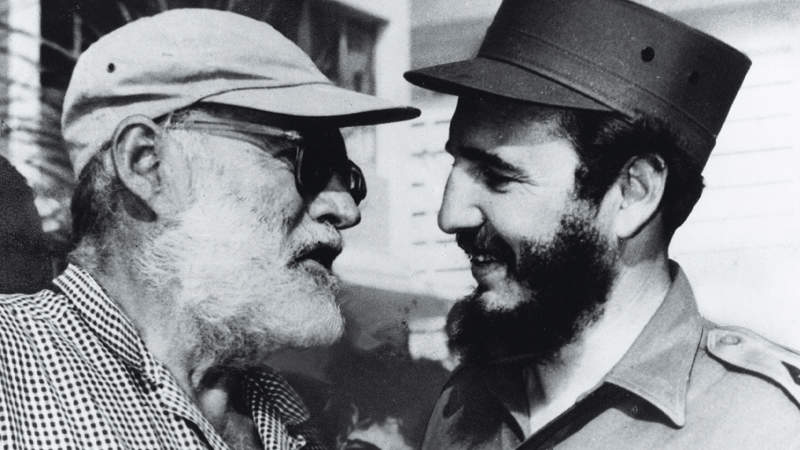 Ernerst Hemingway Castro