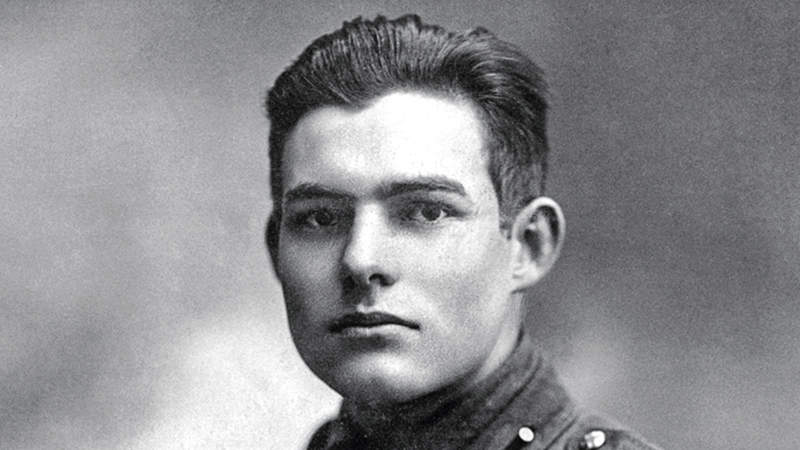 Young Ernerst Hemingway