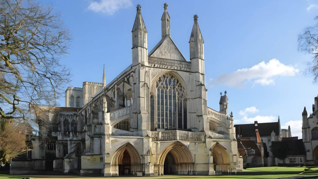 Exterior de la Catedral de Winchester