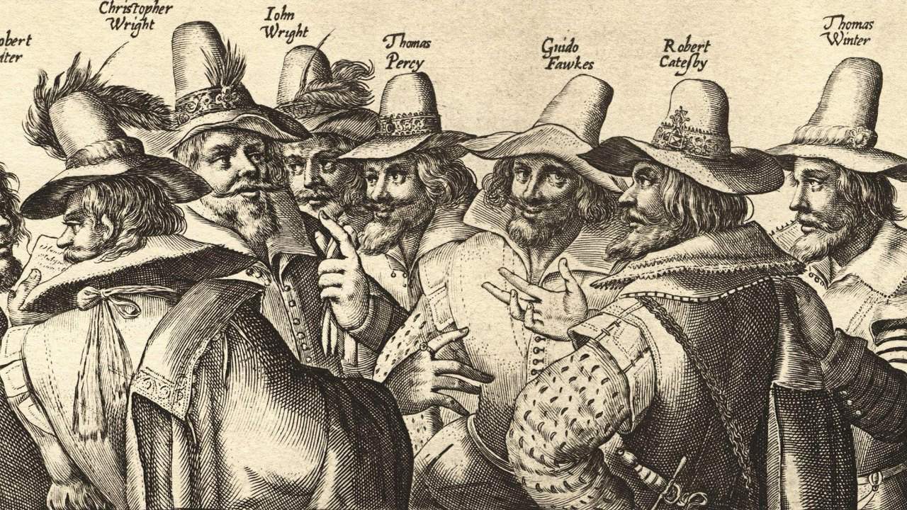 Guy Fawkes and Gunpowder Plot conspirators