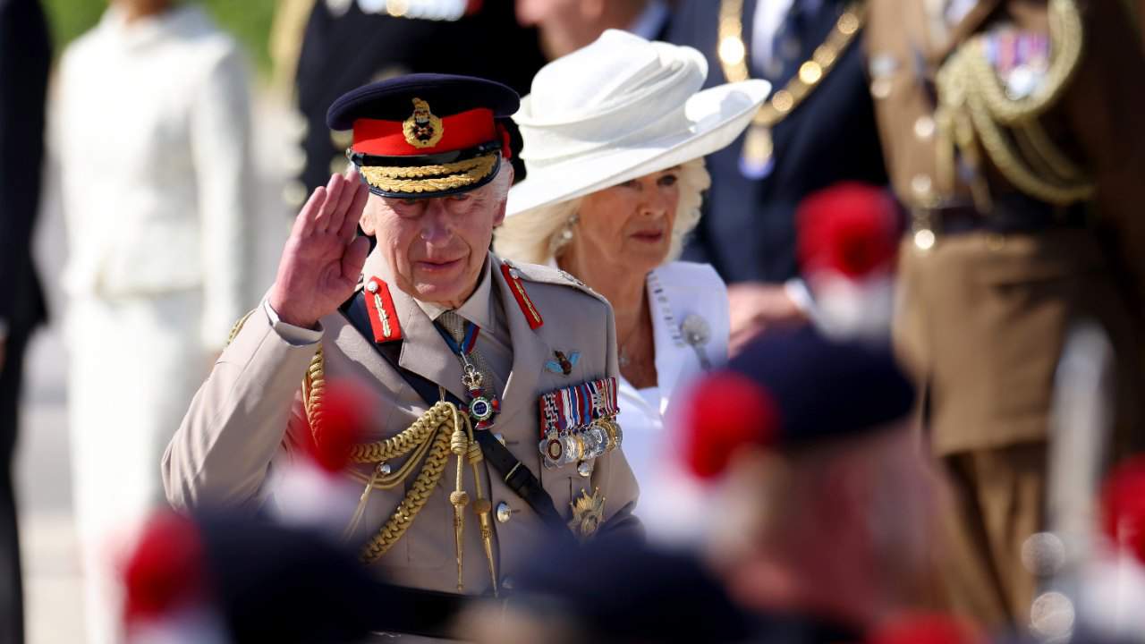 King Charles III D Day 80th anniversary in France