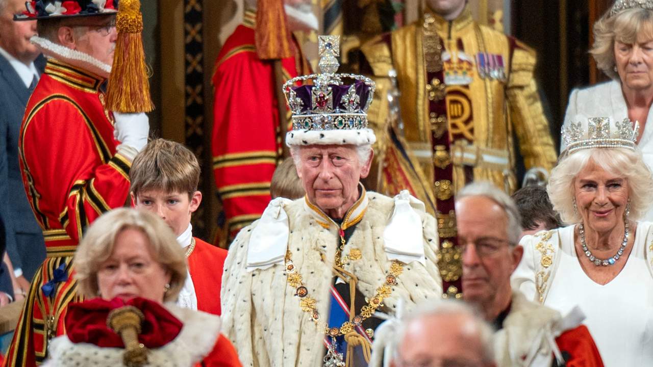 King Charles III Royal Procession 