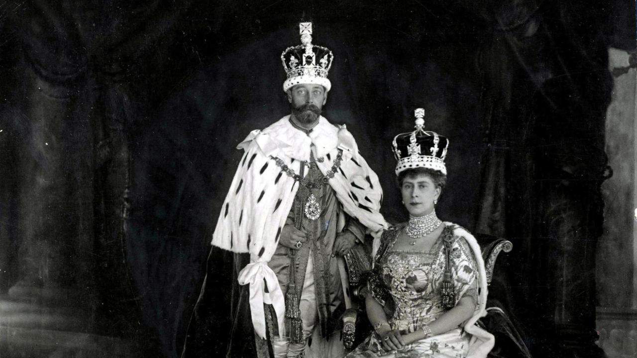 Jorge V y la reina María