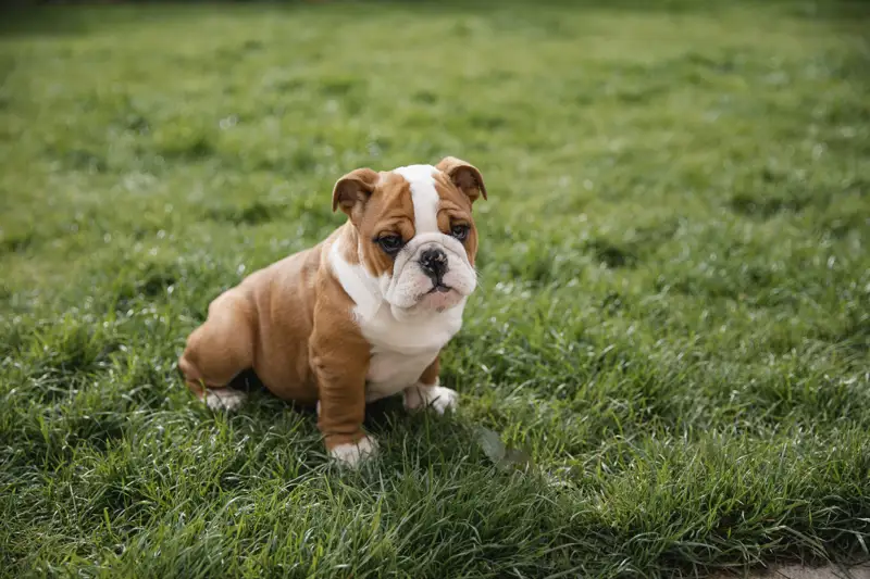 Bulldog inglés cachorro