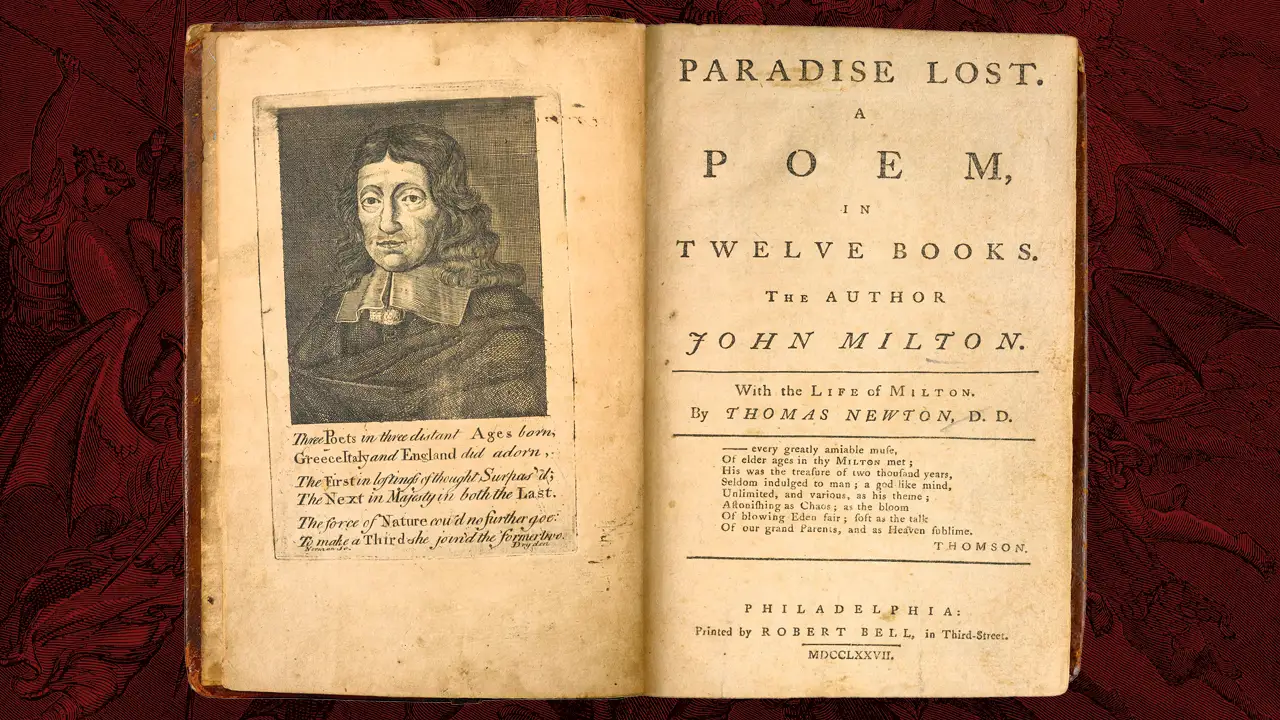 "Paradise Lost" by John Milton 