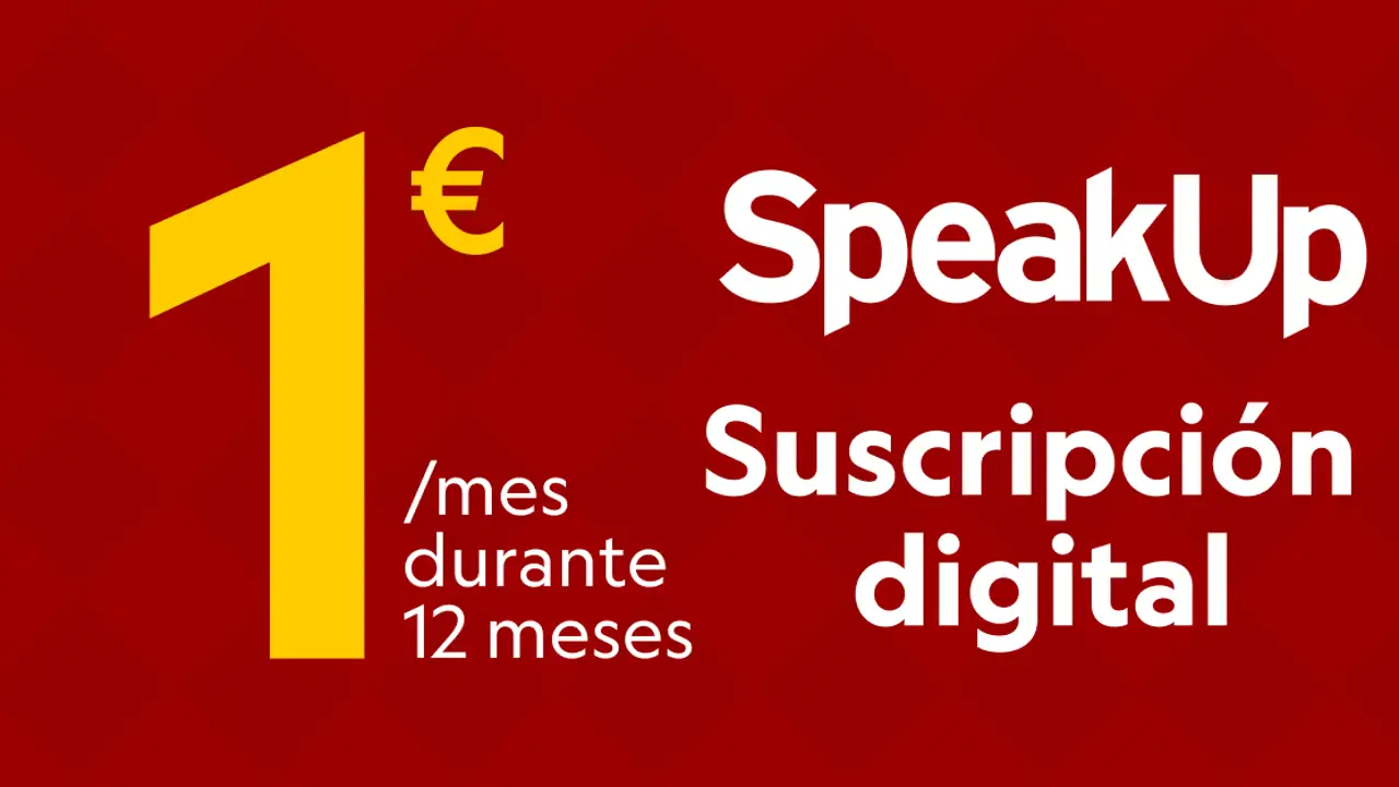 Aprovecha la oferta de Navidad y suscríbete a Speak Up por solo 1€ al mes