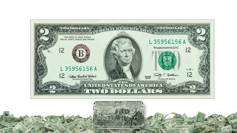 Two US dollars