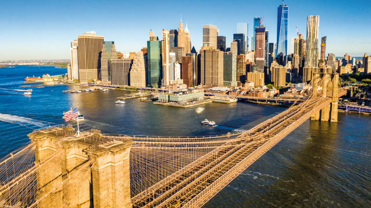 The Brooklyn Bridge