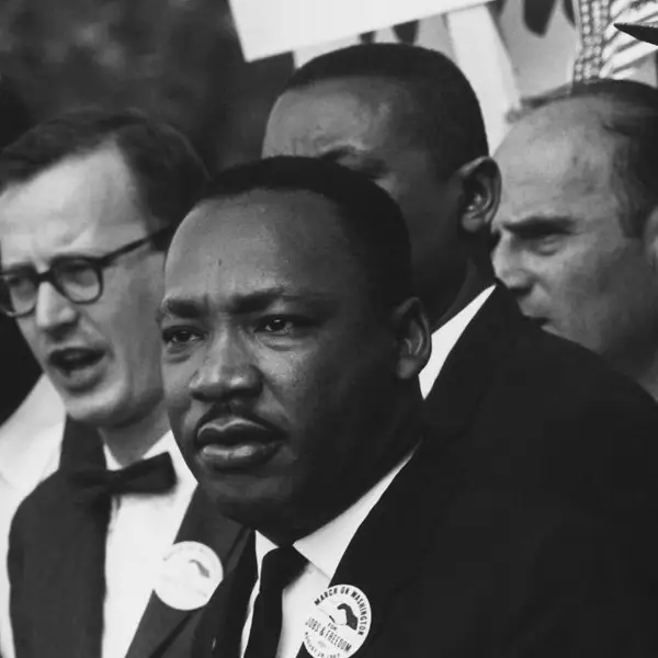 Martin Luther King, Civil Rights March on Washington.