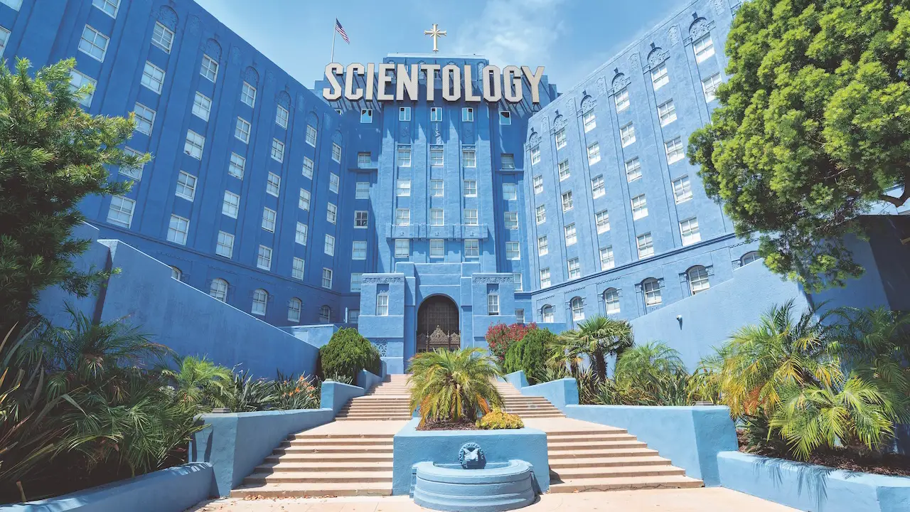 The Church of Scientology in Los Angeles.