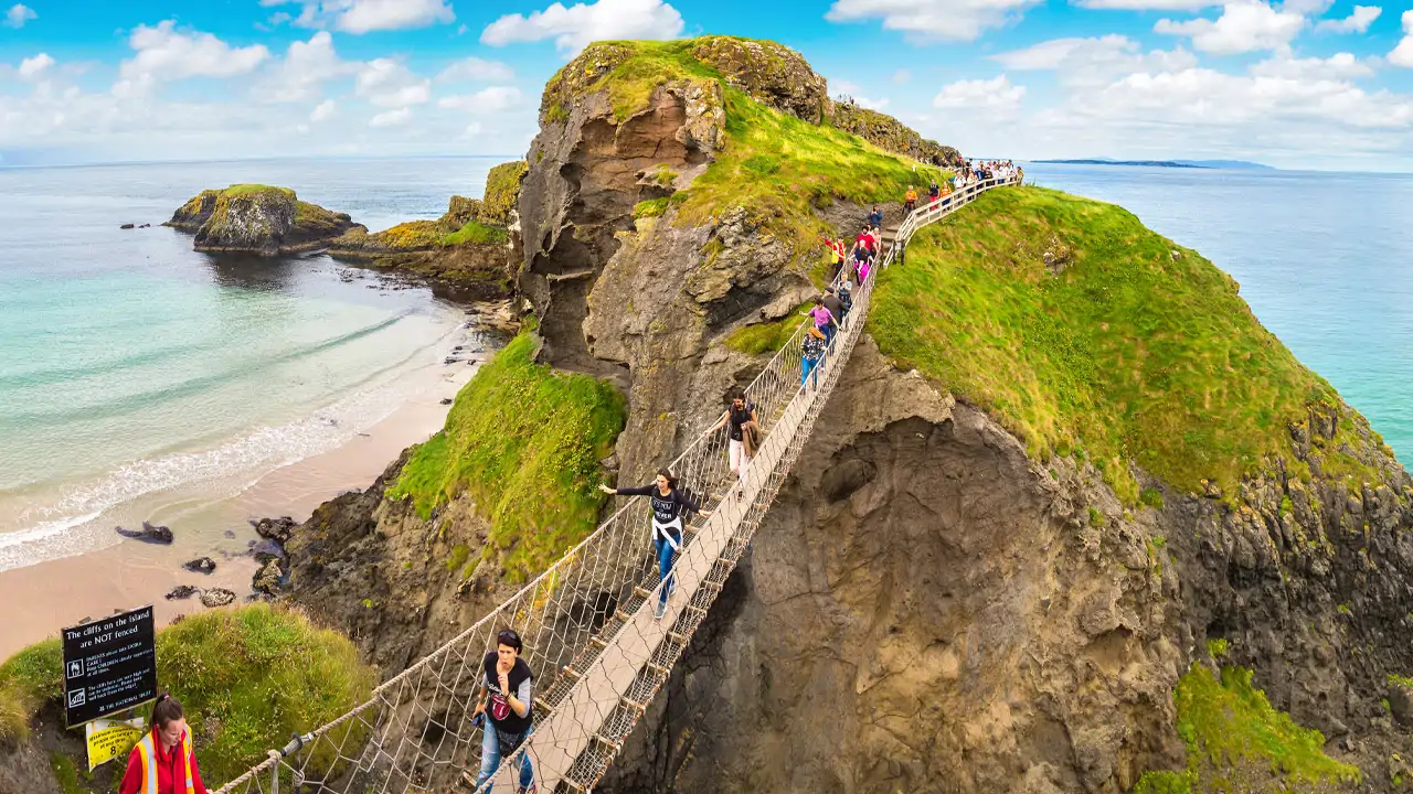 Carrick-A-Rede Rope Bridge Northern Ireland